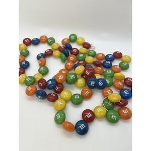 Vintage Kurt Adler M&M Candy Christmas Garland 6" Holiday